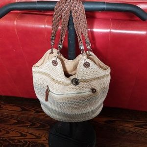 Pretty, the sak crochet purse, neutral colors